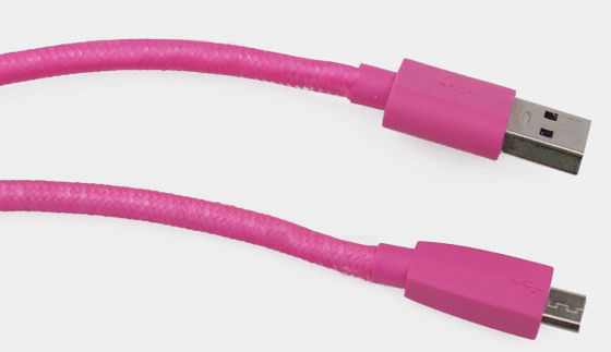 Customized Phones USB 3.0 Lightning Cable Transmit Data And Charge  480Mbps