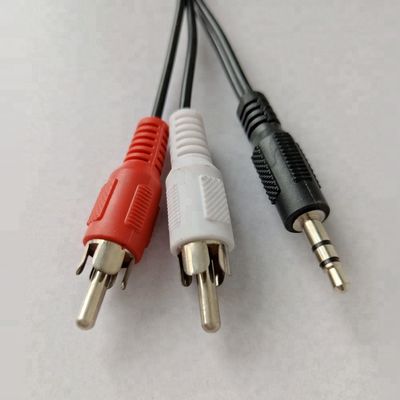 Braid Shielding Rca Audio Video Cable Av Optical Cable 2.2GHz Professional Grade