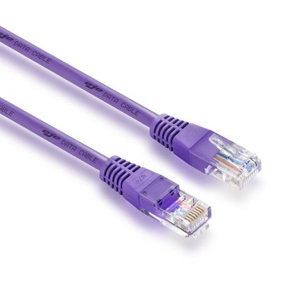 Stable Fast Transmission Cat5E Ethernet Patch Cable FTP BC TPE Jacketed